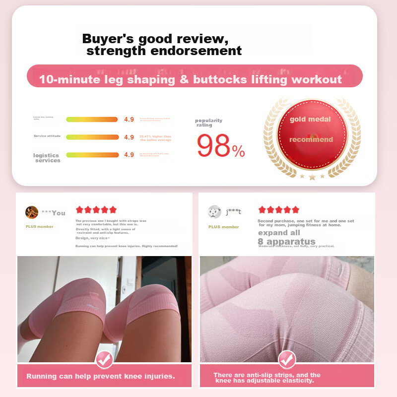 LI-NING Knee Pads for Sports, Running, Men And Women, Meniscus And Patella Prote...