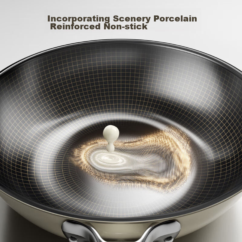 Joyoung Non-stick Titanium Ceramic Coated Frying Pan 32cm