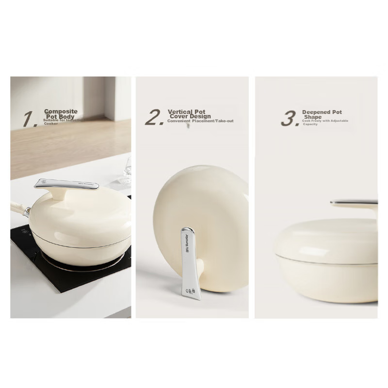 Joyoung Non-stick Titanium Ceramic Coated Frying Pan 32cm