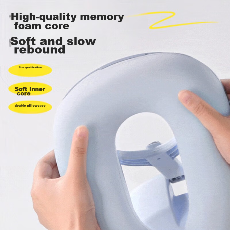 Jingwu Nap Pillow, Elementary School Student Nap Pillow, Nap Aid, Neck Protectio...