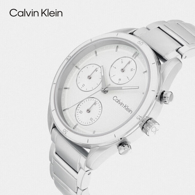 Calvin Klein CK Watch, Dynamic Steel Strap Quartz Sports Watch, Women's Wristwat...
