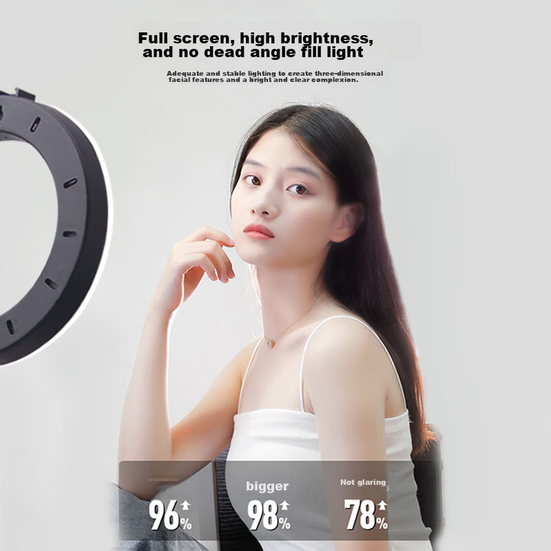 Laizi Mobile Phone Stand, Desktop Live Streaming Fill Light, Anchor Beauty Light...