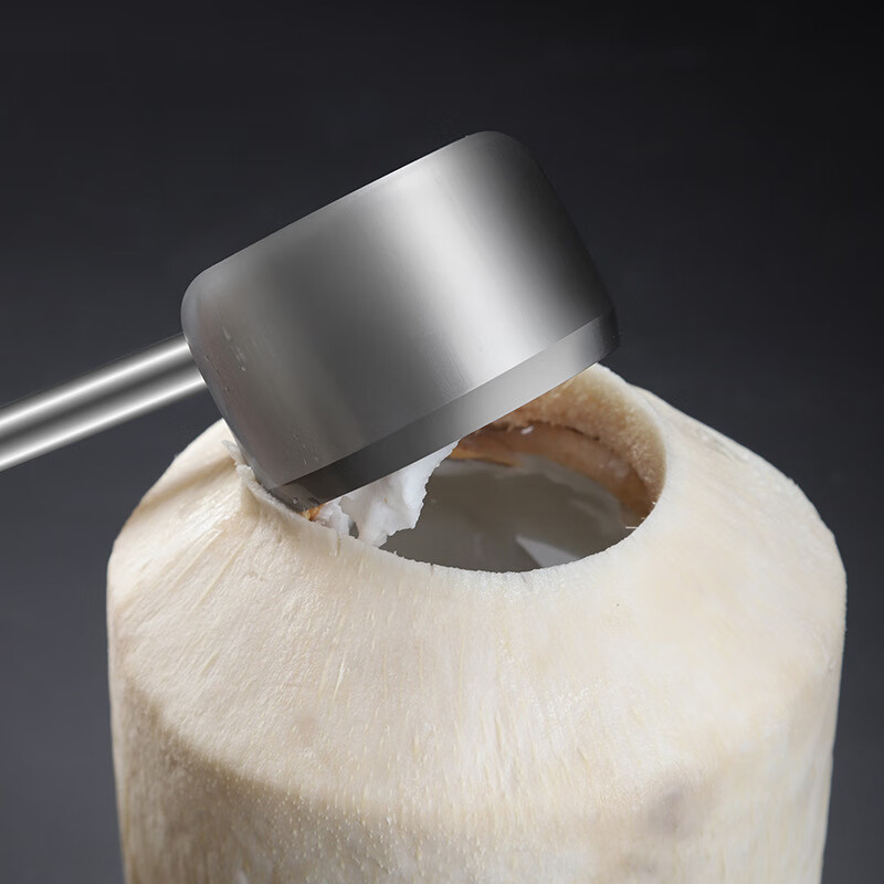 Jekero Coconut Opener [3-Piece Set], Coconut Opener Tool, Coconut Opening Kit