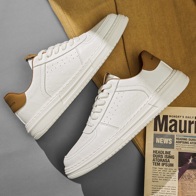 Jiazhou Bull Men's Shoes, Spring And Summer Versatile Sneakers, Soft-Soled Sport...