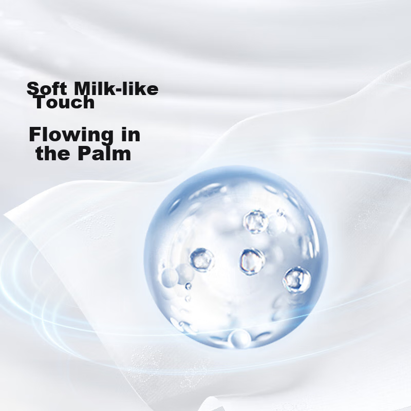 Jierou Lotion Tissue Paper, 3-Ply, 100 Sheets*12 Packs, Cloud-Soft Tissue, Baby...