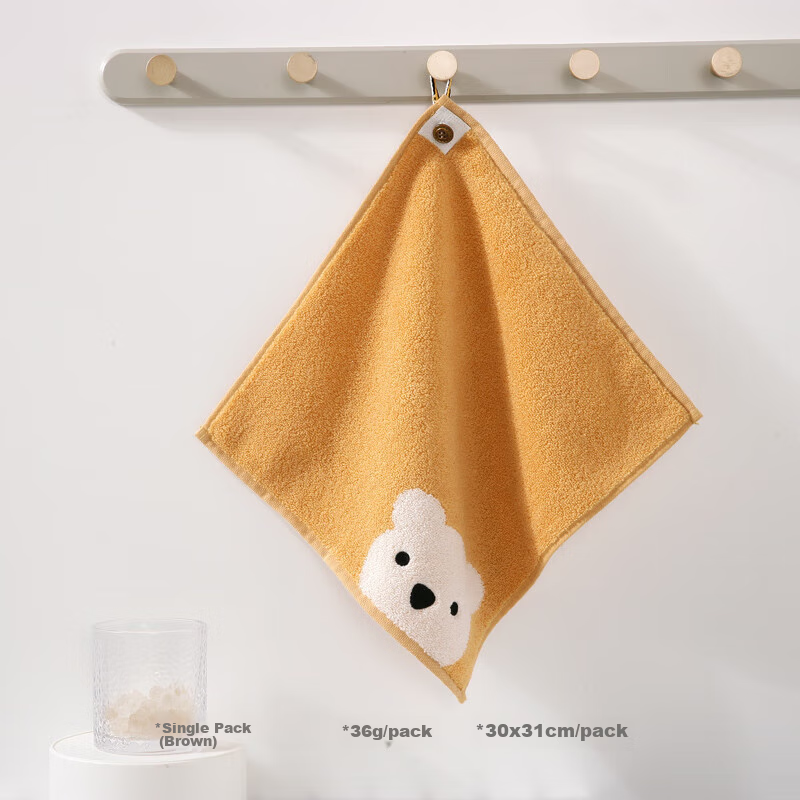Jinhao Children's Towel, 100% Pure Cotton, Small Towel, Baby Towel, Square Towel...