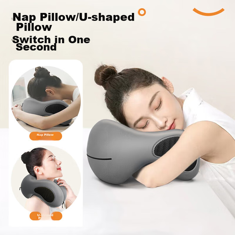 Jing Yanxian U-Shaped Pillow, Nap Pillow, Cervical Pillow, Memory Foam Neck Pill...