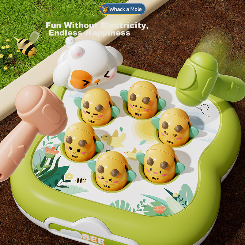 Kakabei Baby Toy, 0-6 Months Whack-A, Early Education Hammering Game, for Boys A...