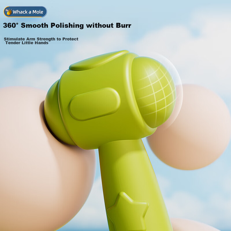 Kakabei Baby Toy, 0-6 Months Whack-A, Early Education Hammering Game, for Boys A...