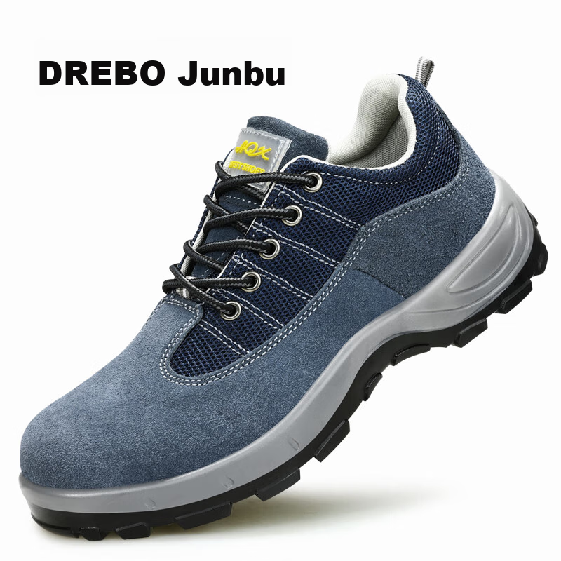JUNBU Safety Shoes for Men, Winter Steel Toe Cap, Anti-Smashing, Anti-Puncture,...