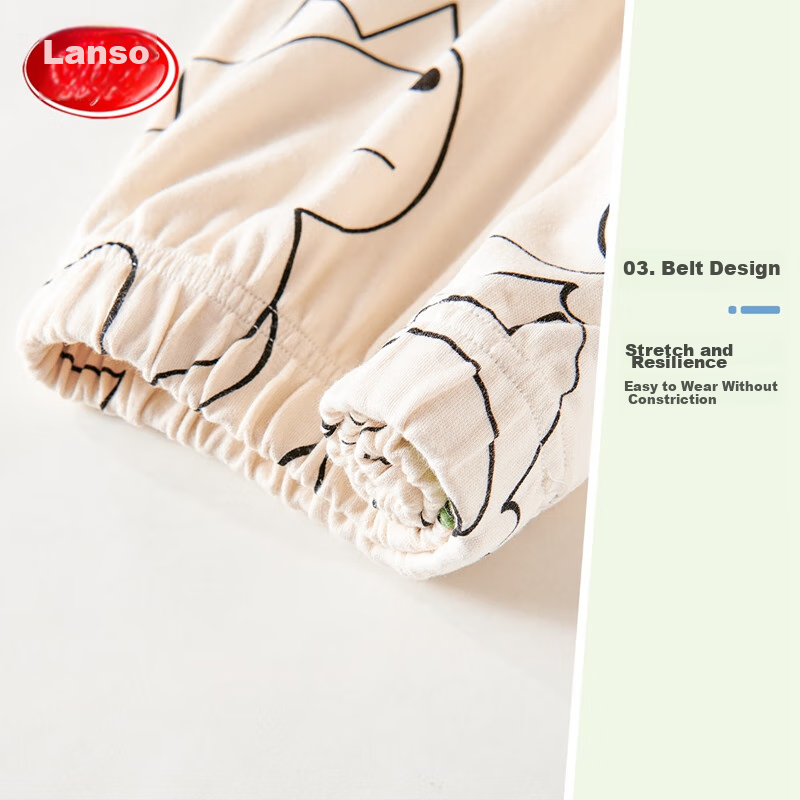 Langsha Children's Pajamas for Boys, Spring And Summer Thin Style, for Older Chi...