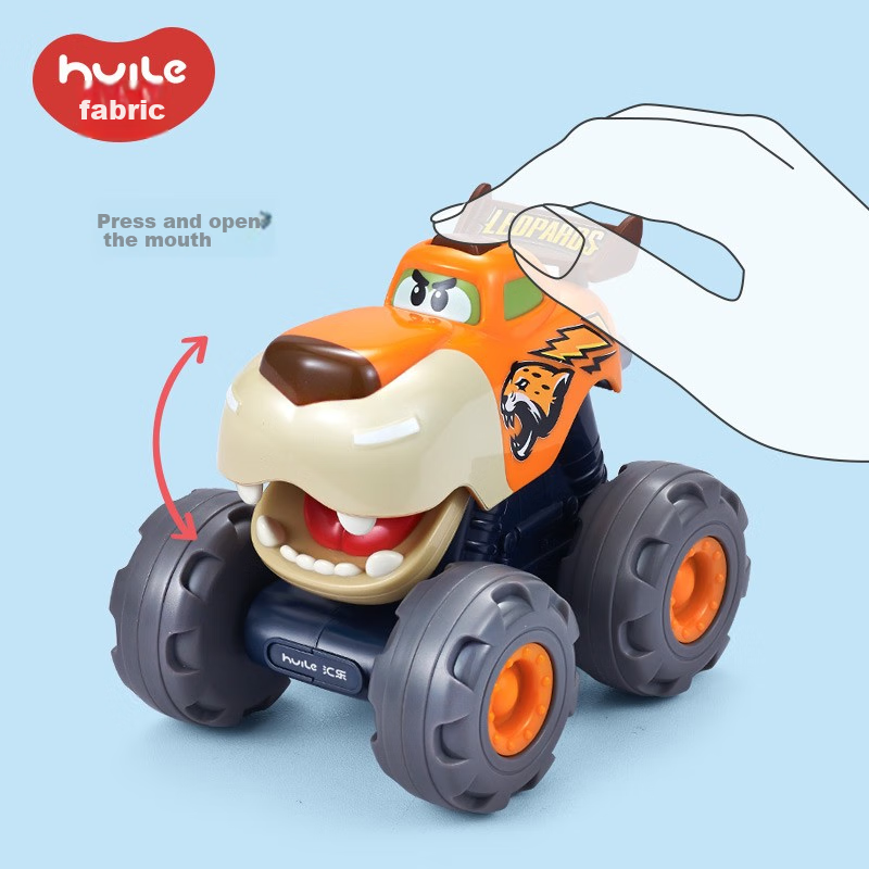 Huile Toy Car, Construction Vehicle, Off-Road Vehicle, for Infants And Toddlers,...
