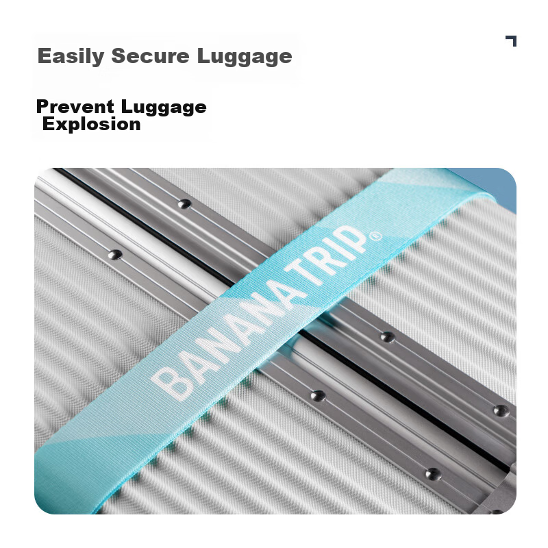 BANANA TRIP Luggage Strap, International Travel Packing Strap, Suitcase Fixing S...