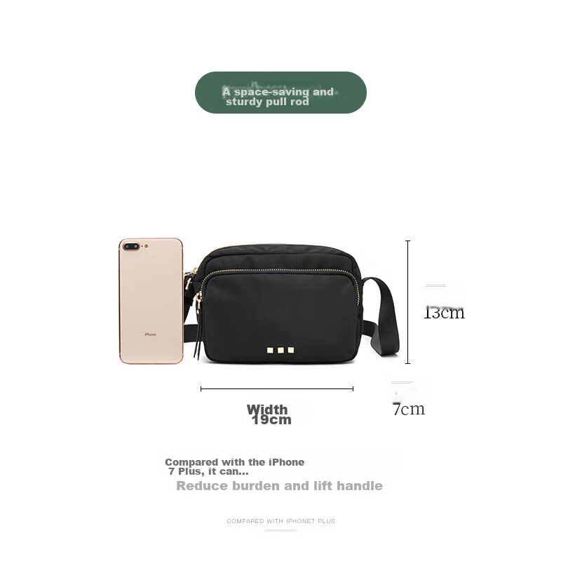 Lafu Handbag, Women's Crossbody Phone Bag, Lightweight Ladies' Shoulder Bag, Oxf...