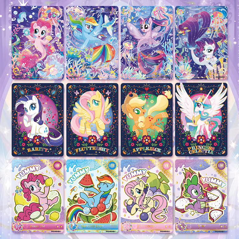 My Little Pony Card Game, Full Box of Huiyue Pack, 6th Series, Official My Littl...