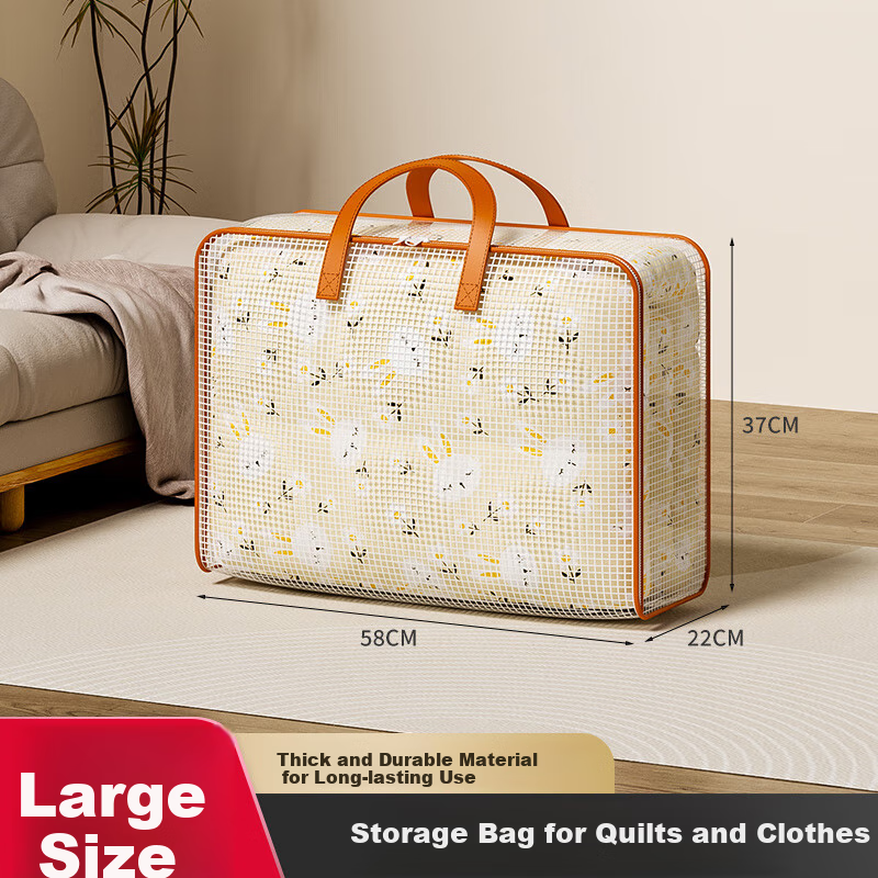 Jiajiachang Quilt Storage Bag Large Capacity Clothes Quilt Moving Special Packin...