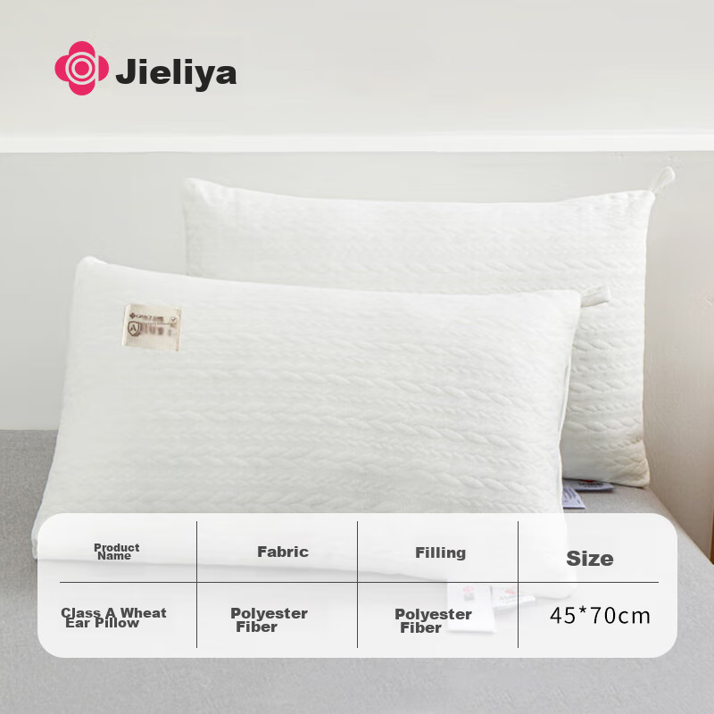 Grace A-Class Knitted Pillow Set of 2, Cervical Pillow for Adults, Sleeping Pill...