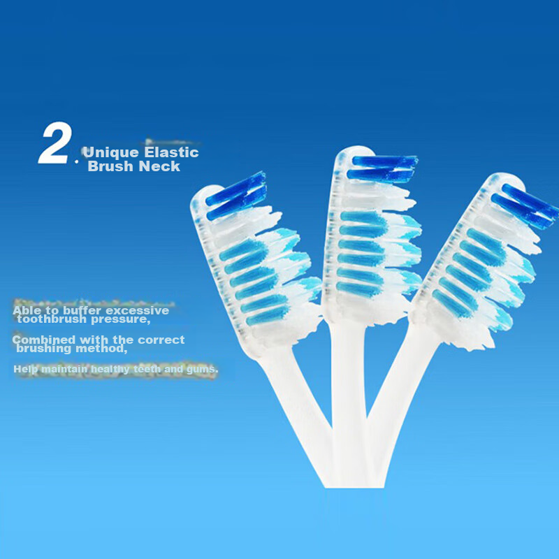 Crest Colorful Crystal Soft Bristle Gum Care Toothbrush, 3-Pack Family Pack, Gen...