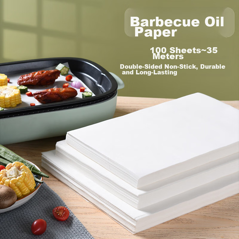 Jiekainuo Baking Paper, Silicone Oil Paper, Grease-Proof Paper, Air Fryer Liners...