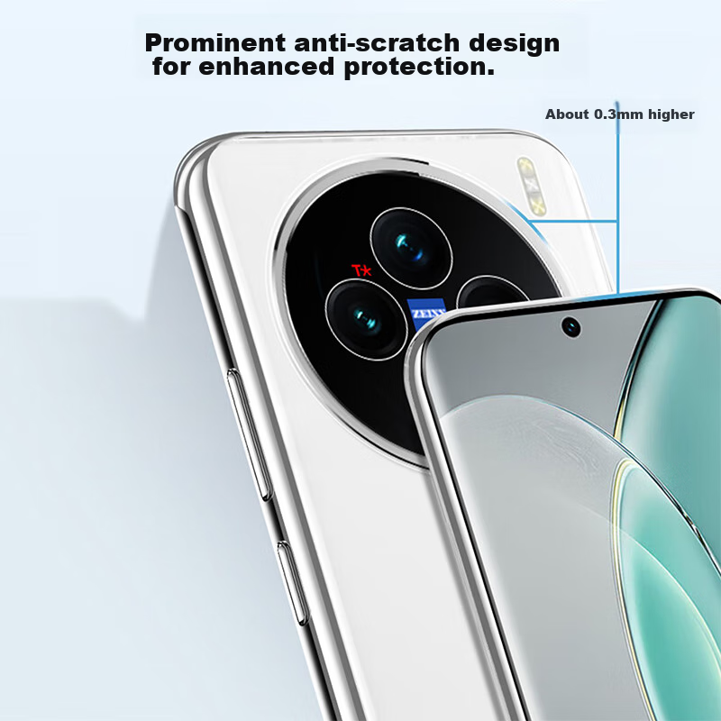 KMaxAI Phone Case for Vivo X100, Vivo X100 Protective Cover, Slim Full Lens Prot...