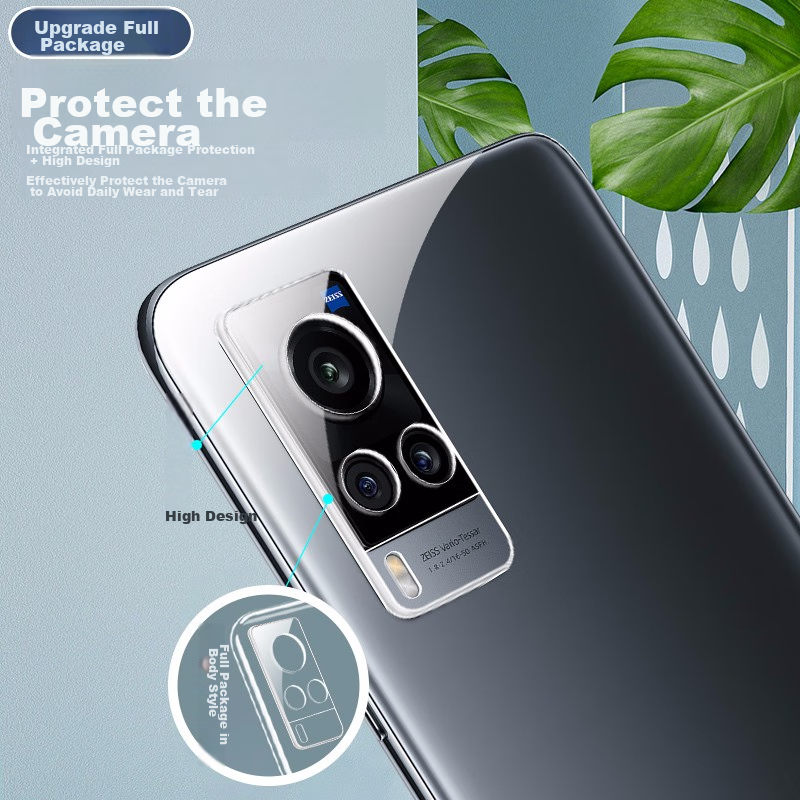 KMaxAI Phone Case for Vivo X60, New Upgraded Full Lens Protection Anti-Scratch A...