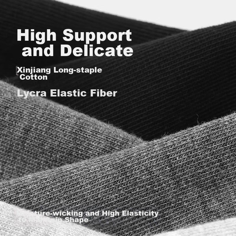 Jingshucotton JD's Own Brand 7A Grade Antibacterial Mid-Calf Women's Socks, Casu...