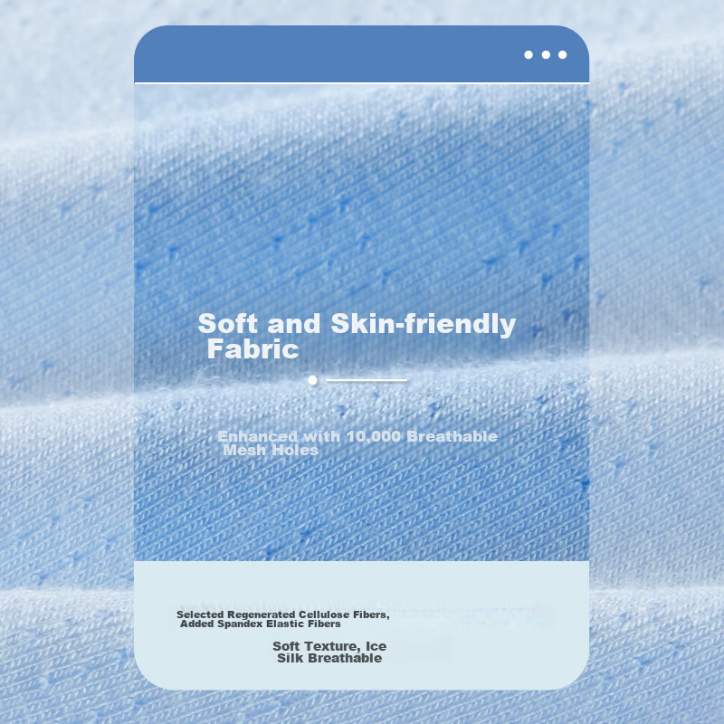 Langsha Youth Underwear for Boys, Puberty Summer Ice Silk Antibacterial Breathab...