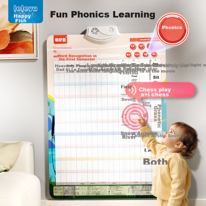 Leleyu (Leleyu) Audio Flashcards for First Grade (First And Second Semester), Pr...