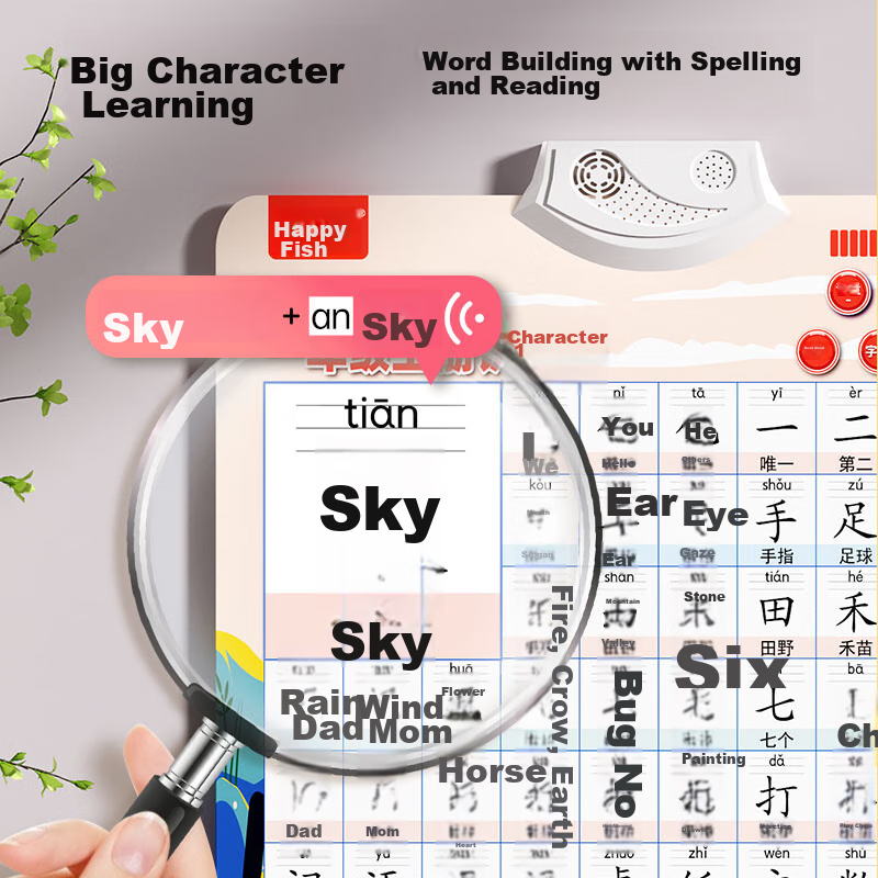 Leleyu (Leleyu) Audio Flashcards for First Grade (First And Second Semester), Pr...