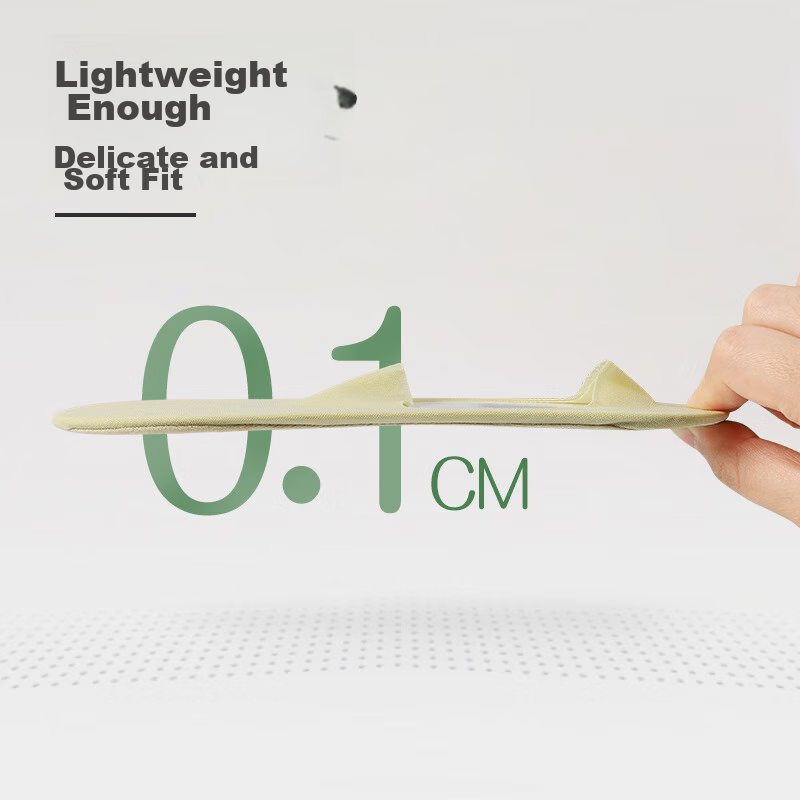 Langsha Women's Summer Thin Cotton-Backed Socks, Short Silk Invisible Low-Cut No...