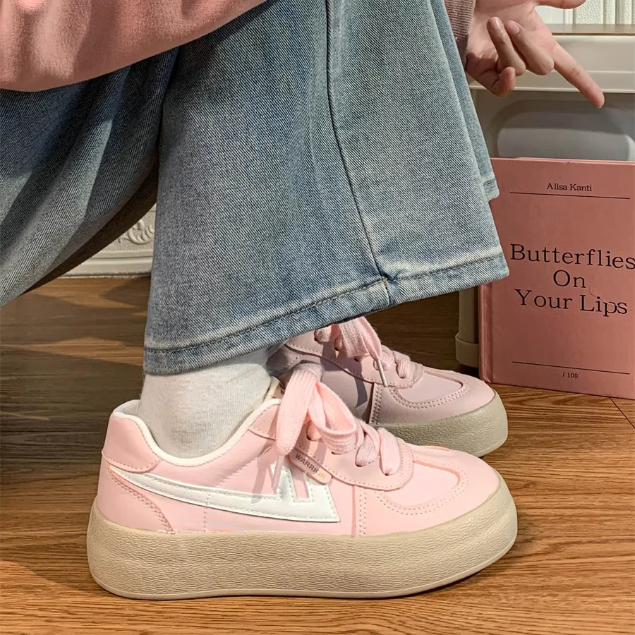 Warrior Women's Thick-soled Canvas Shoes Lightweight All-match White Shoes Casua...