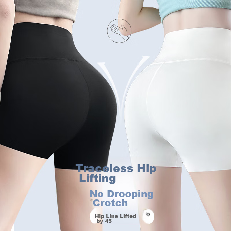 LangSha Shark Shorts for Women, Thin High-Waist Tummy Control And Butt-Lifting,...