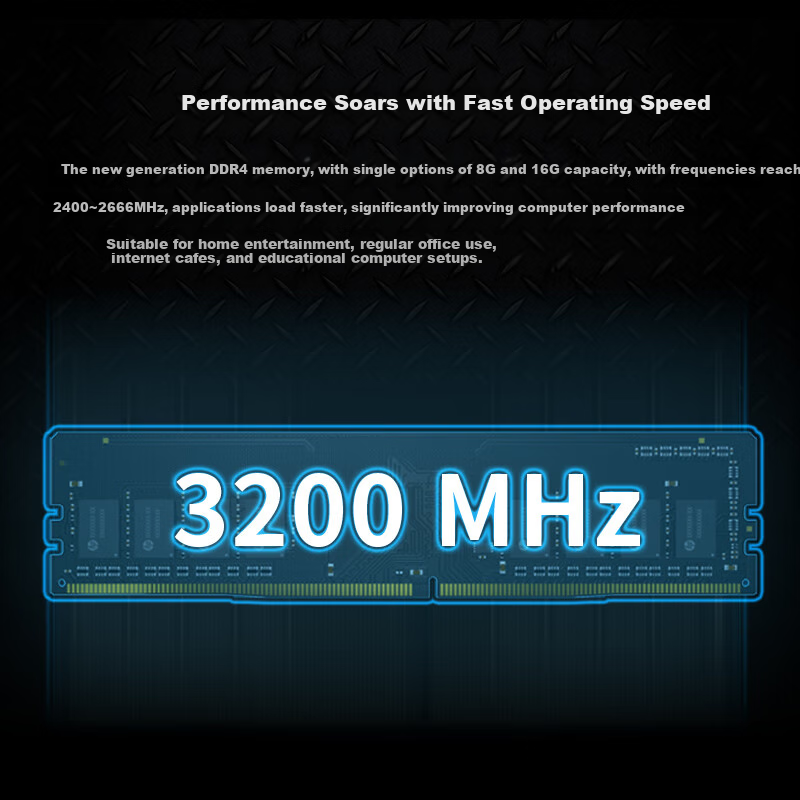 HP 8GB DDR4 3200MHz Desktop Memory Module V2 Series (C22) Original Factory Chip...