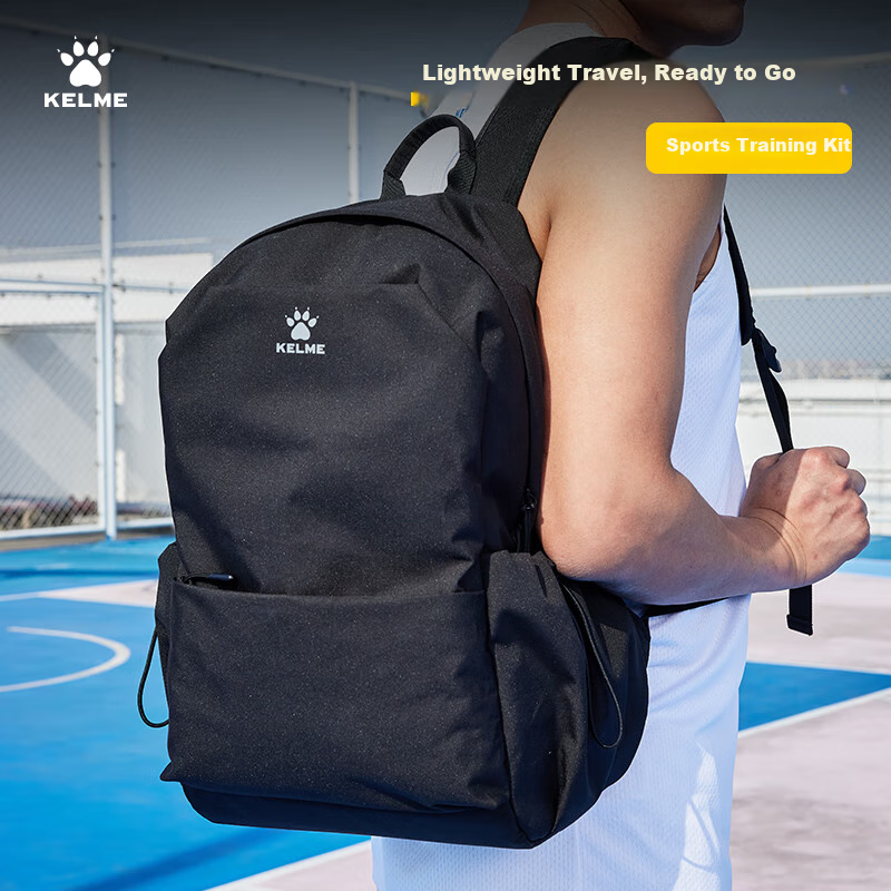 KELME Large Capacity Lightweight Outdoor Basketball Sports Travel Backpack for C...