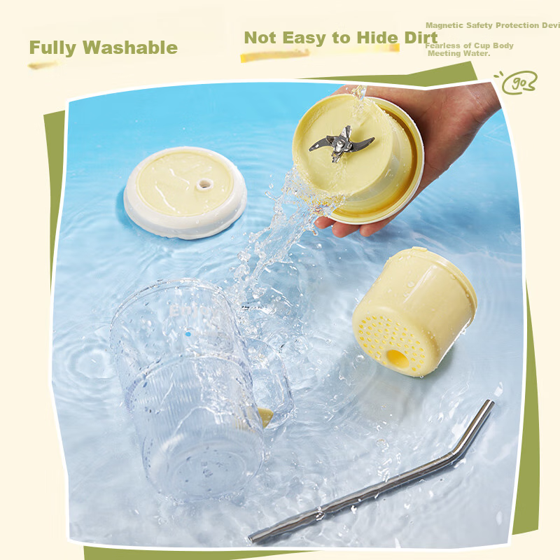 BLAUPUNKT Portable Juicer Cup Mini Household Fruit Juice Cup Ice Crusher Blender...