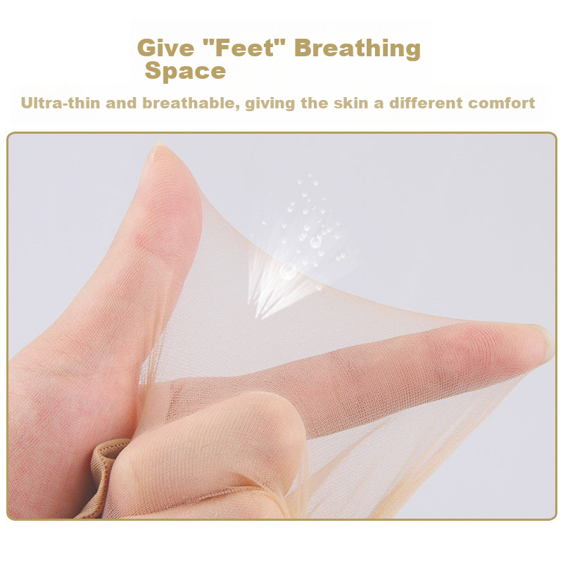 Langsha Short Silk Stockings for Women, 20 Pairs, Spring And Summer Women's Sock...