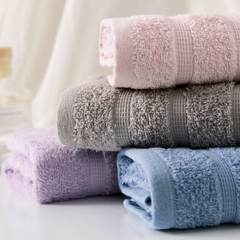 Jinhao Towels, 100% Pure Cotton, Face Towels, Absorbent Cotton Face Towels, High...