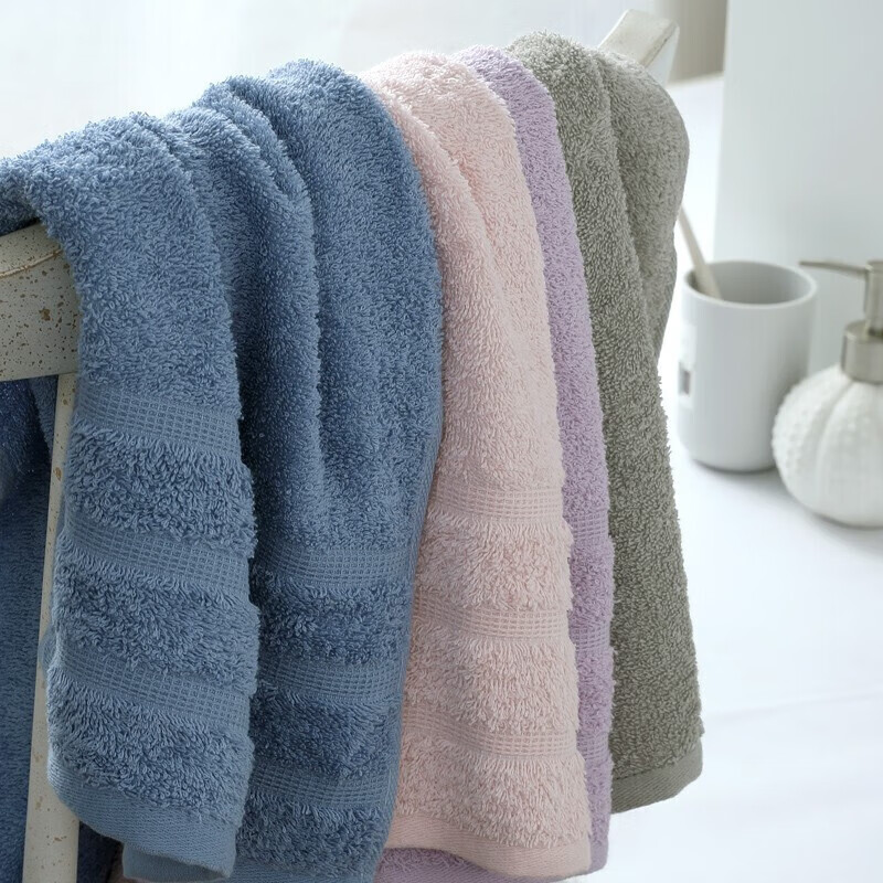 Jinhao Towels, 100% Pure Cotton, Face Towels, Absorbent Cotton Face Towels, High...