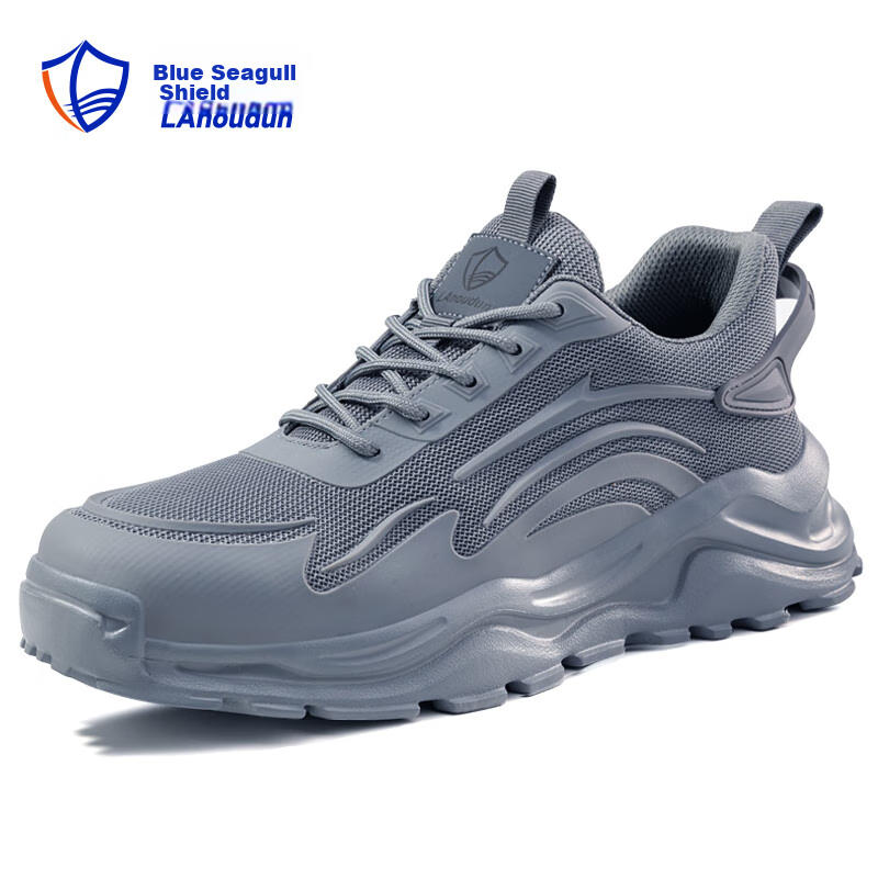 Blue Owl Shield Safety Shoes for Men, 10KV Insulated, Ultra-Light, Breathable fo...