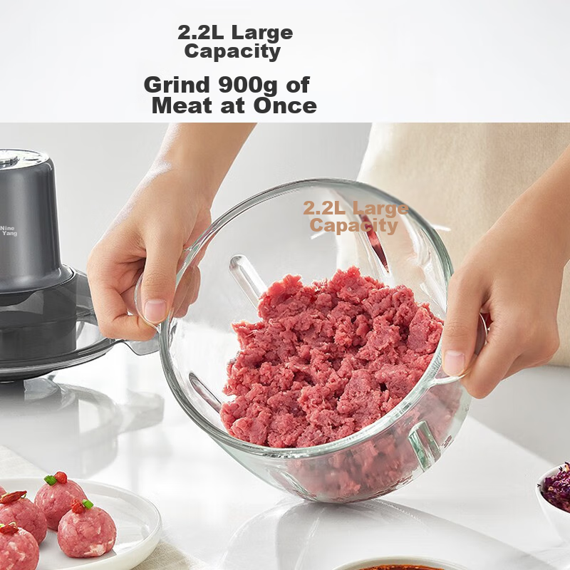 Joyoung Home Meat Grinder, Electric Multi-Functional Food Processor, Dumpling An...