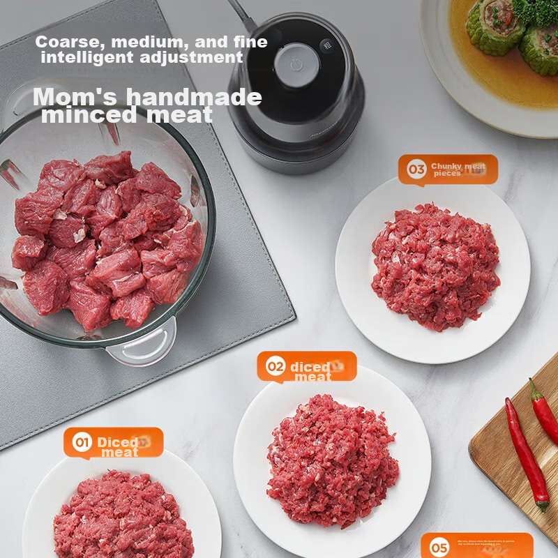 Joyoung Home Meat Grinder, Electric Multi-Functional Food Processor, Dumpling An...