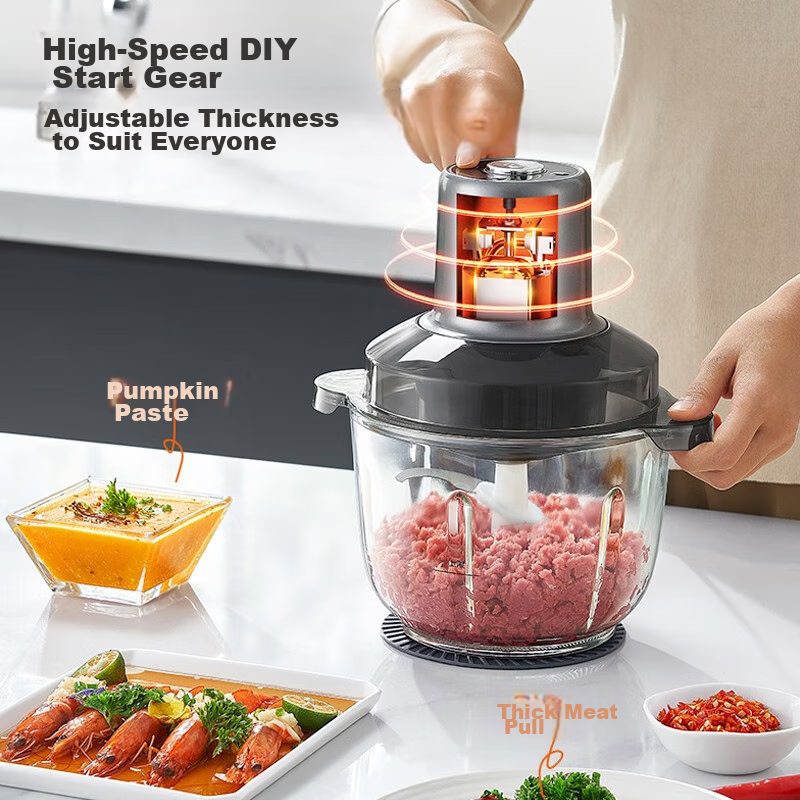 Joyoung Home Meat Grinder, Electric Multi-Functional Food Processor, Dumpling An...