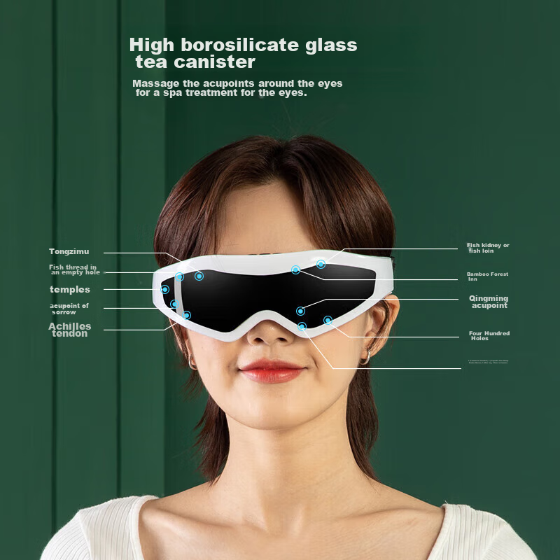 Jiancheng Visual Eye Massager, Magnetic Eye Massage Device, Constant Temperature...