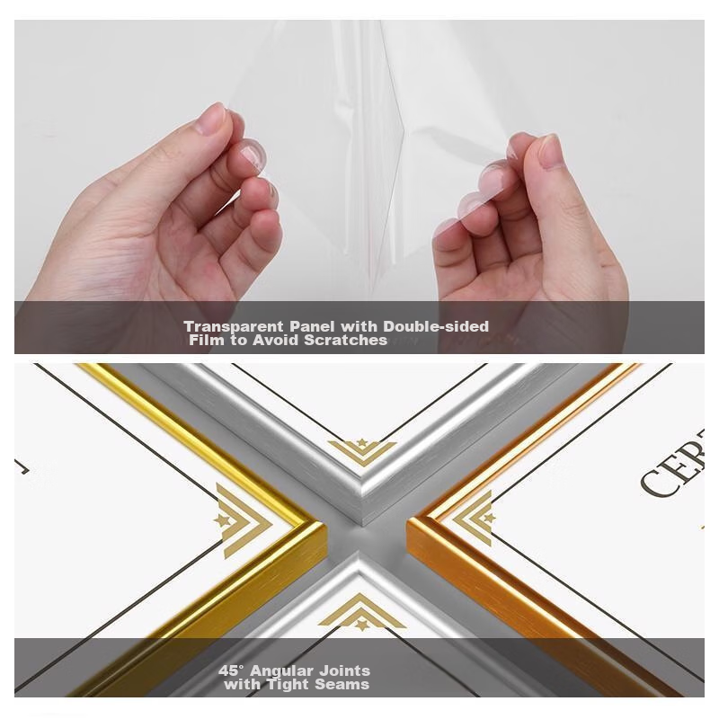 Jinlongxing Aluminum Alloy Photo Frame, Business License Frame, Copy Frame, A4 C...