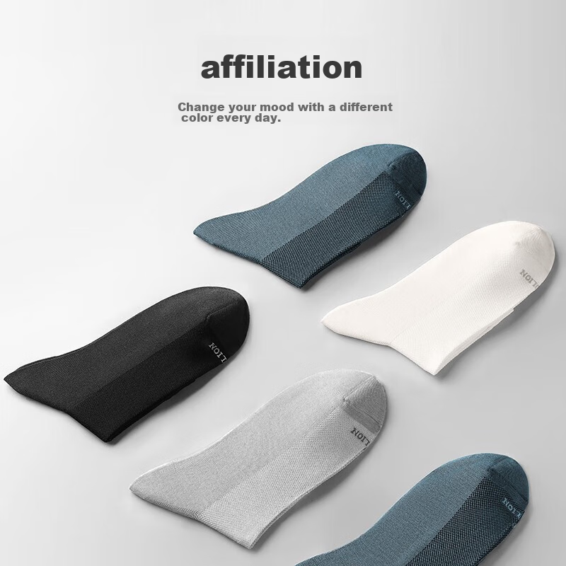 Goldlion Men's Socks, Spring And Summer Modal Silk-Blend Cool-Feel Business Casu...