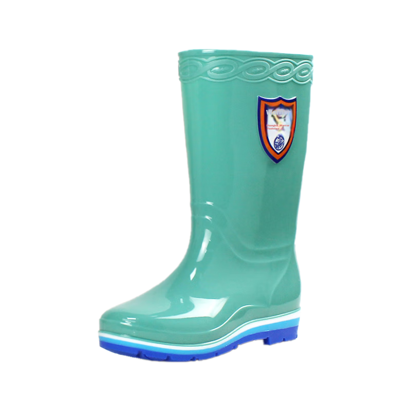 Warrior Rain Boots for Women, High-Top, Fashionable, Outdoor, Wear-Resistant, No...
