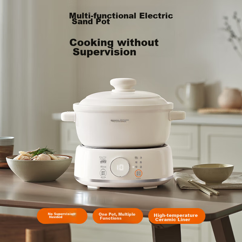 Joyoung Electric Stew Pot, Electric Clay Pot, Electric Stew Cup, Soup Pot, Multi...