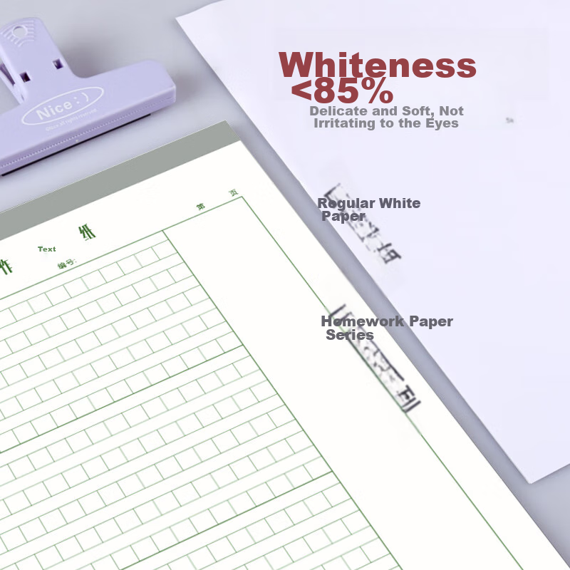 KAISA 3-Pack 256-Word Composition Paper, Thick Letter Paper, Manuscript Paper, 1...