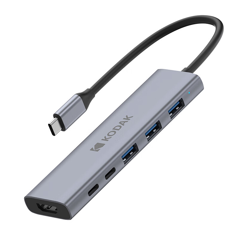 Kodak Type-C Expansion Dock USB-C Splitter Hub HDMI Adapter Converter USB3.0 Six...