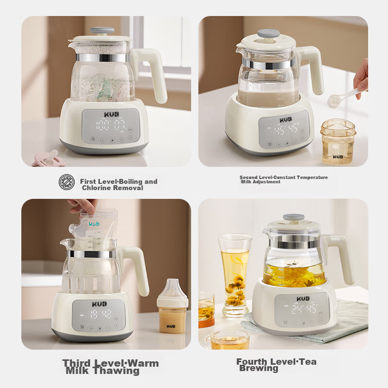 KUB Constant Temperature Hot Water Kettle, Milk Thermometer, Smart Milk Warmer,...